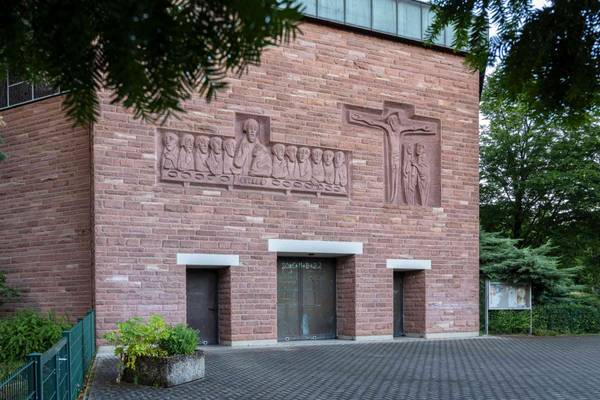 Die katholische Kirche St. Johannes, wo wir monatlich ökumenisch Gottesdienst feiern