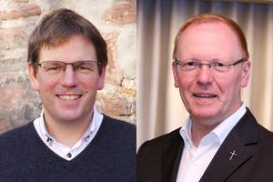 Dekan Christof Ellsiepen & Pfarrer Johannes Brandt