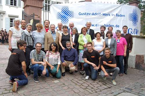 Gruppenfoto Landesfest des Gustav-Adolf-Werkes