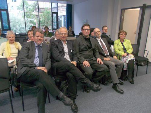 Zahlreiche Gäste bei der Eröffnung Hermann Maas Lectures